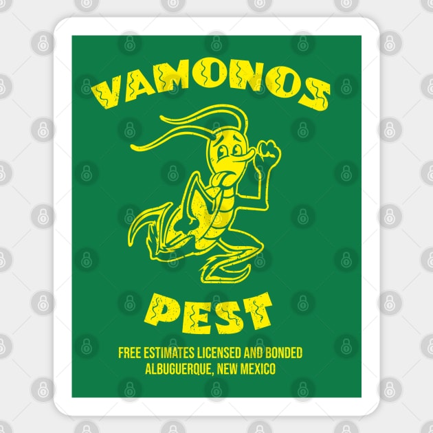 Vamonost Pest, Breaking Bad Sticker by flataffex